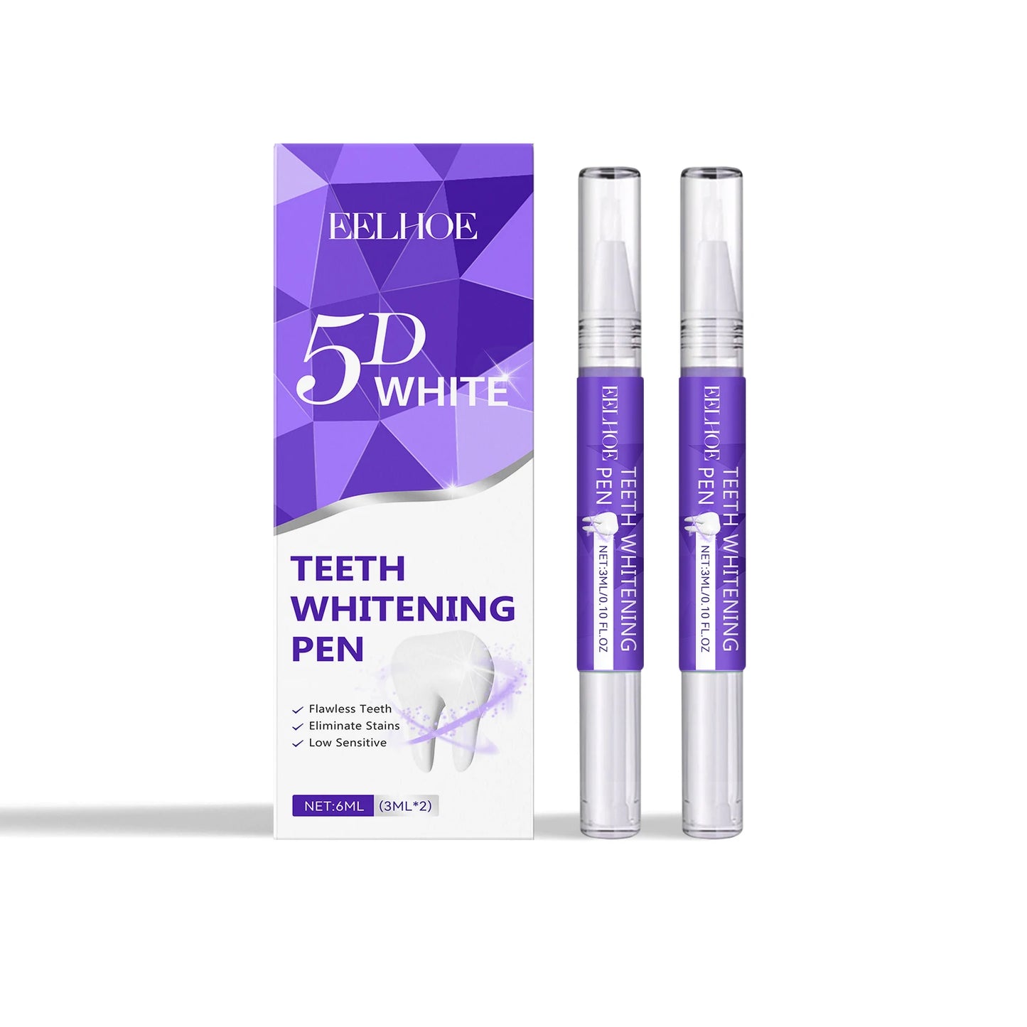 6ml Teeth Whitening Pen Gel Instant Smile Oral Hygiene Cleansing Serum