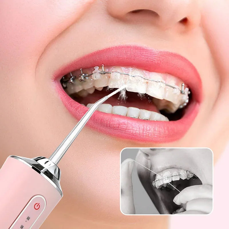 1200mAh Electric Toothbrush and Water Flosser Combo for Teeth Cleaning