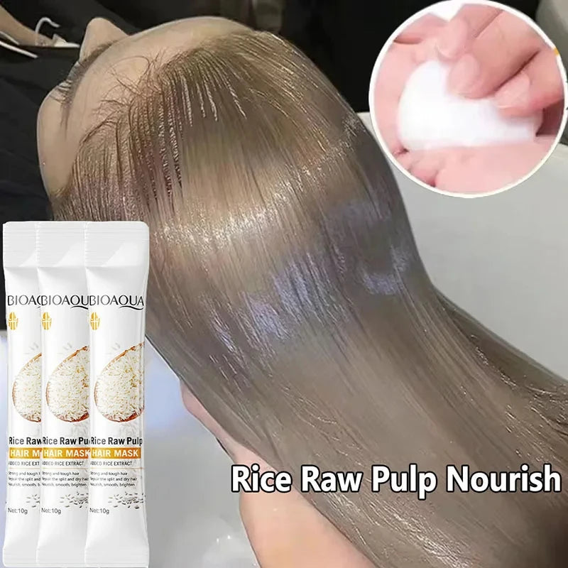 5 Seconds Soft Smooth Care Hair Mask for Repairing Damage and Preventing Frizz