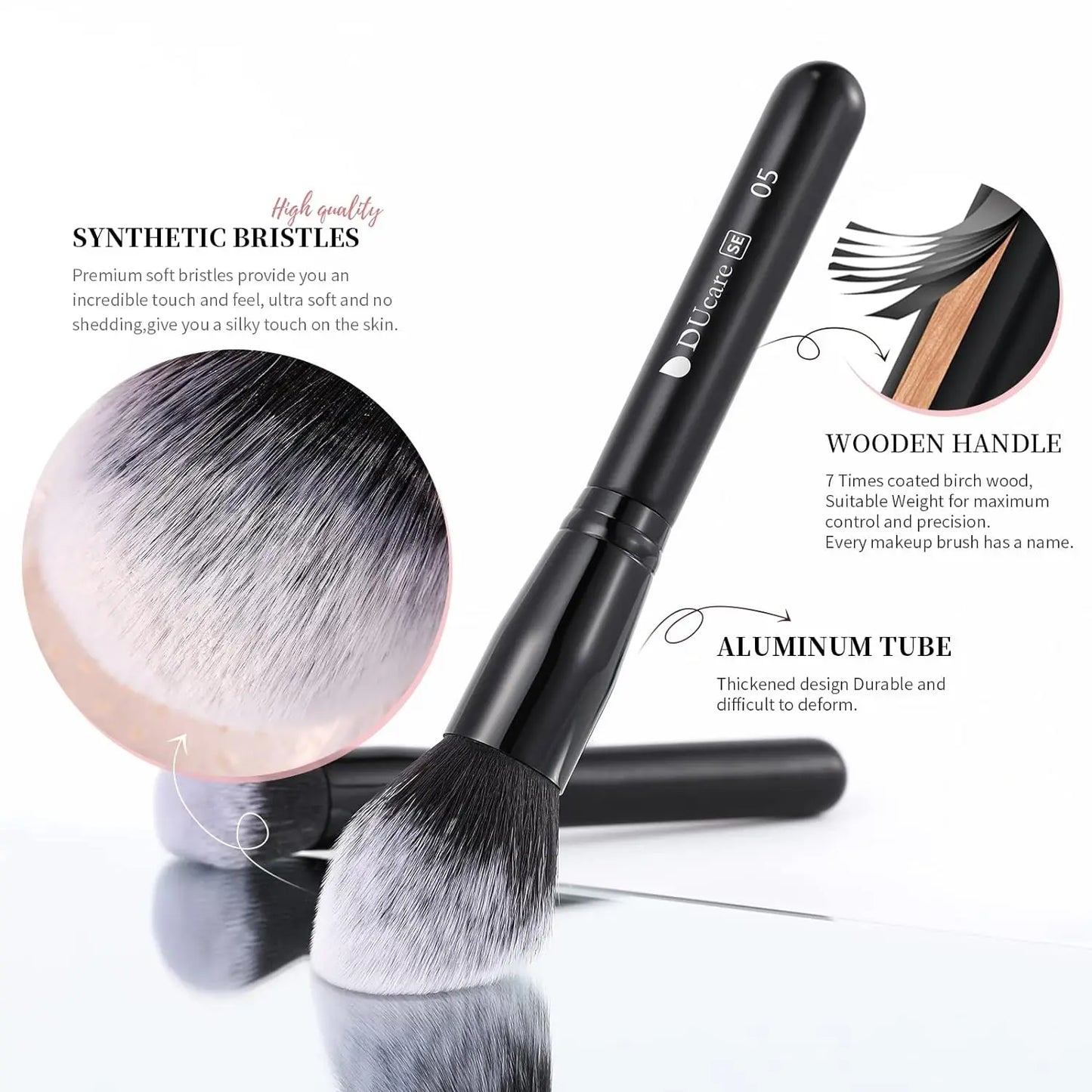 DUcare Professional Makeup Brush Set with 10 to 32 Pieces for Flawless Beauty
