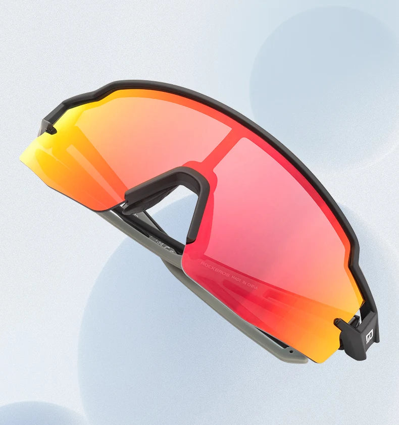 ROCKBROS UV400 Polarized Cycling Glasses for Outdoor Sports and Fishing