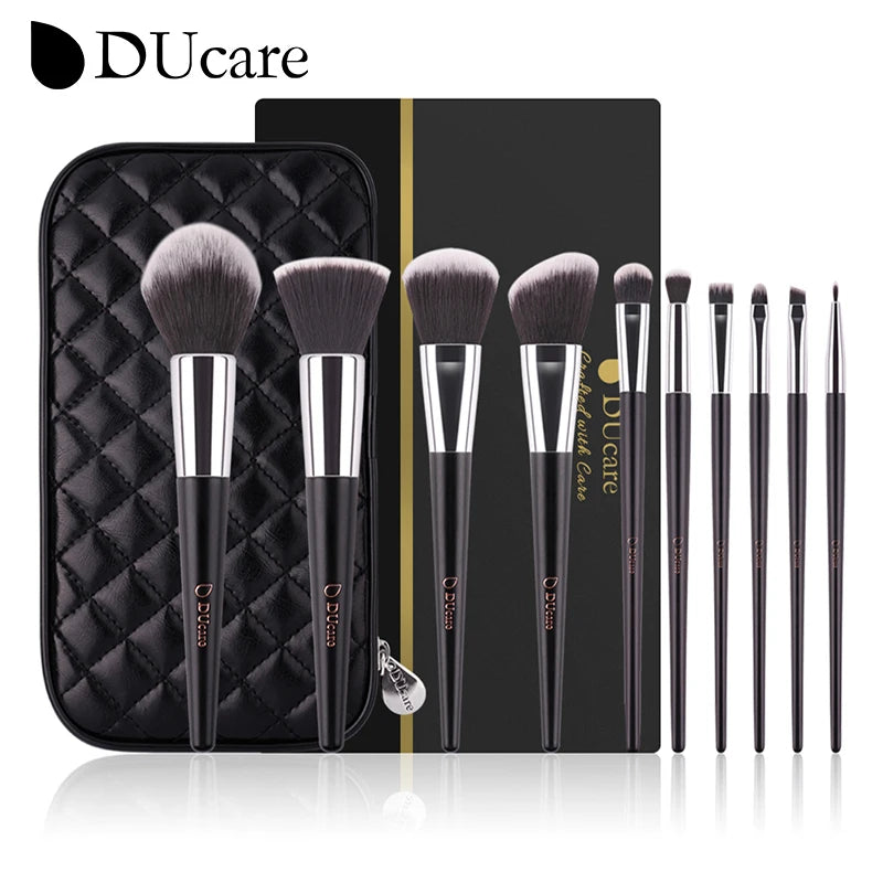 DUcare Professional Makeup Brush Set with 10 to 32 Pieces for Flawless Beauty