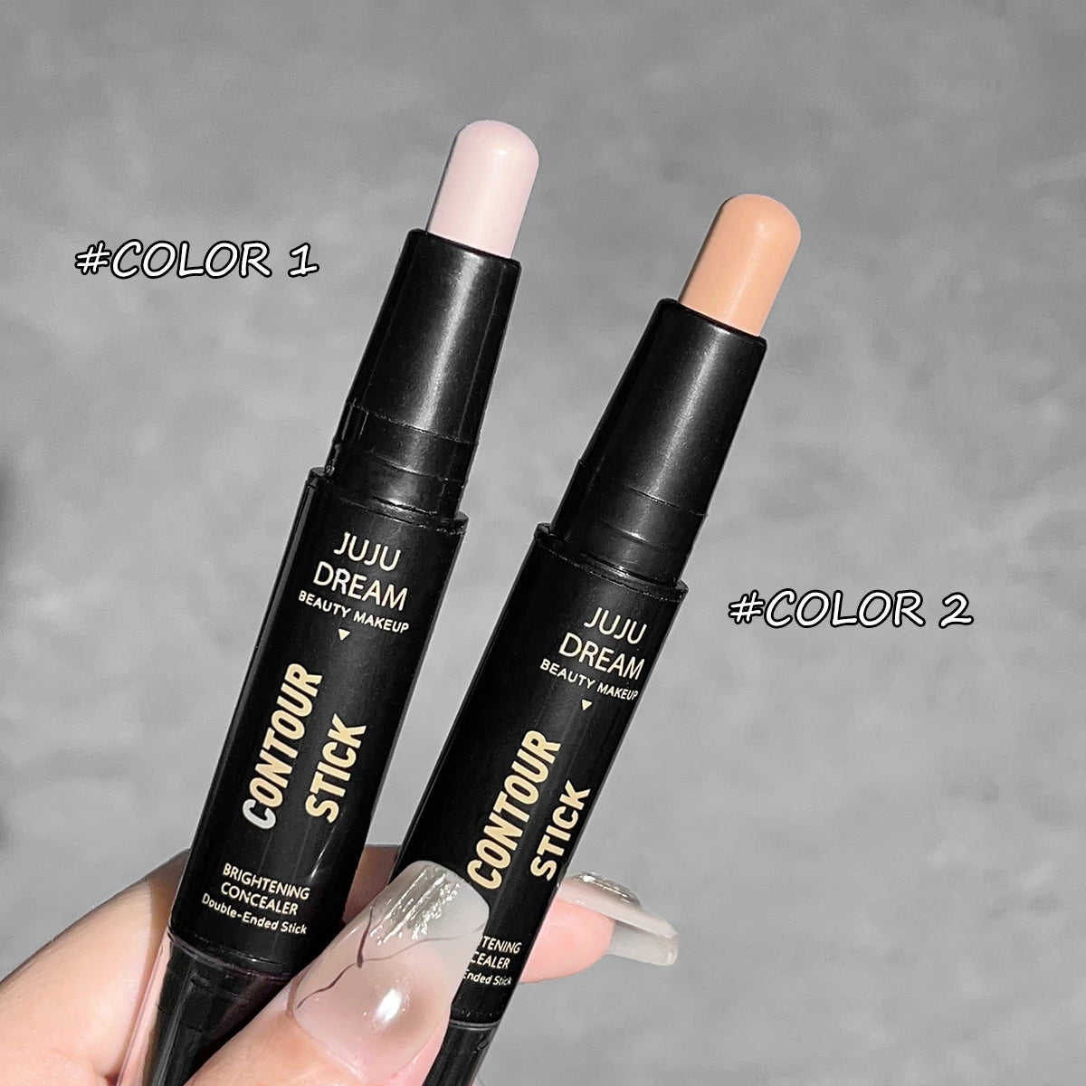 Double-Ended Contouring Stick for Nose and Face Highlighting by JUJU Dream