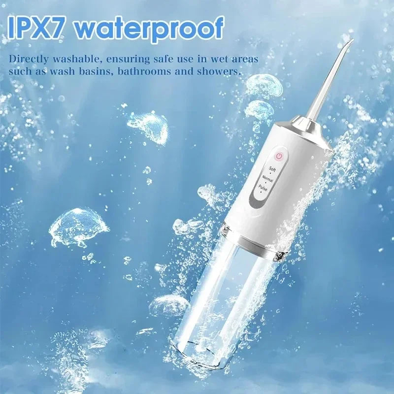 1200mAh Electric Toothbrush and Water Flosser Combo for Teeth Cleaning