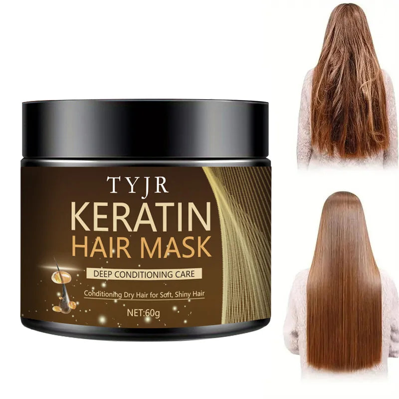 Keratine Magic Hair Mask for Smooth Shiny Hair Repair and Moisturizing Care