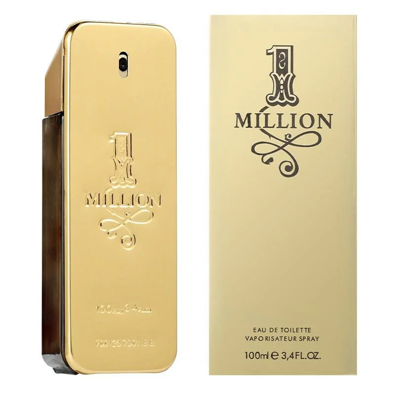 Golden Millionaire Perfume 100ml Leather Scent Luxury Long Lasting Fragrance
