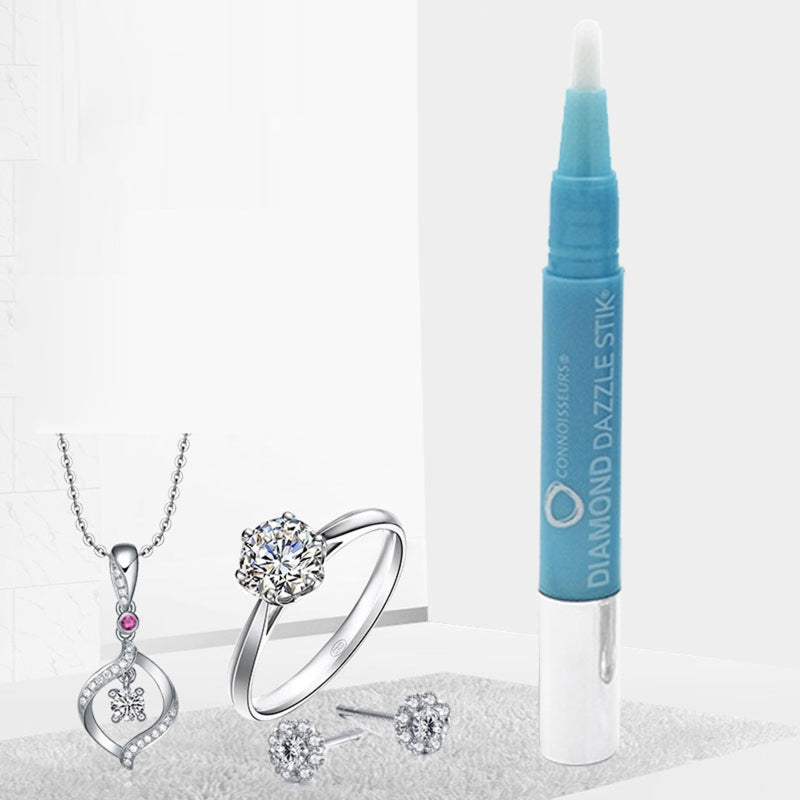 Natural Jewelry Cleaner Pen for Diamonds Non-Toxic Sparkle Maintenance