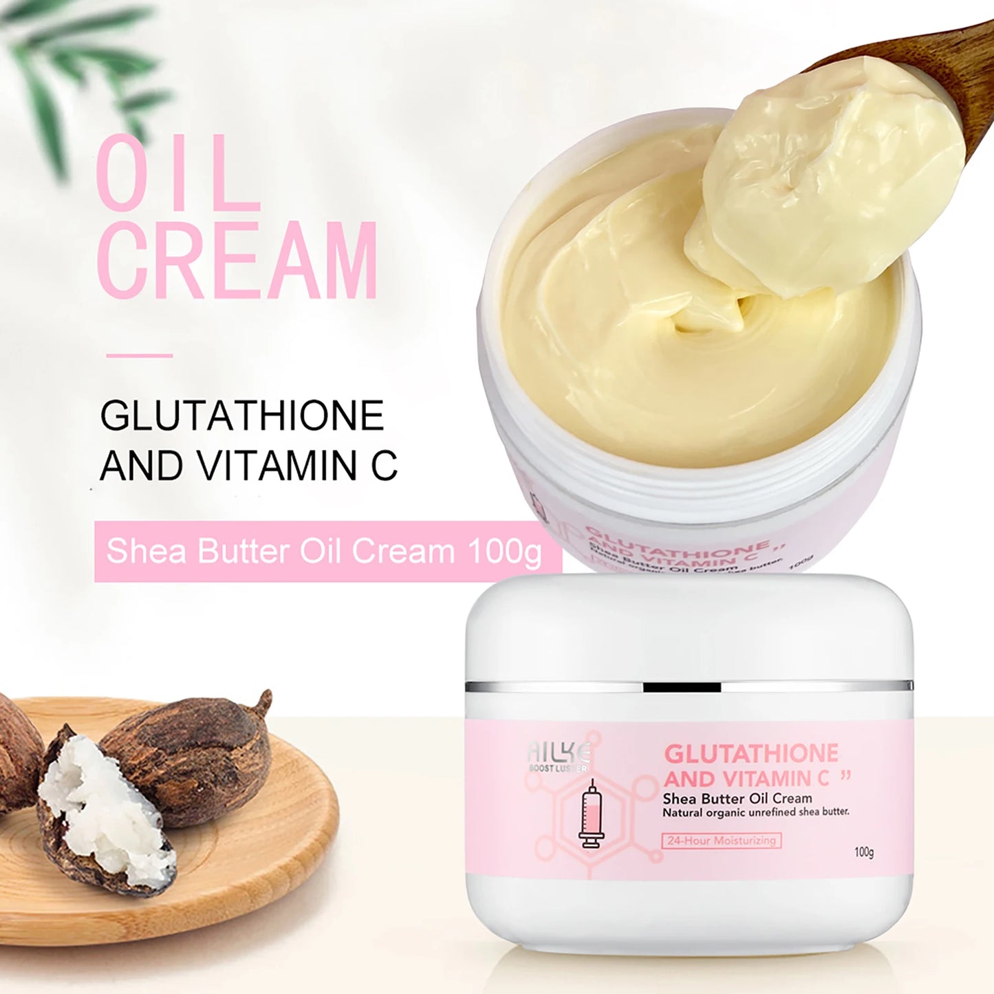 AILKE Whitening Skin Care Set with Glutathione and Vitamin C for Bright Skin