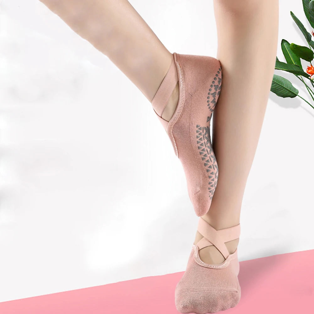 Non Slip Sports Yoga Socks for Women Ideal for Pilates Ballet and Dance