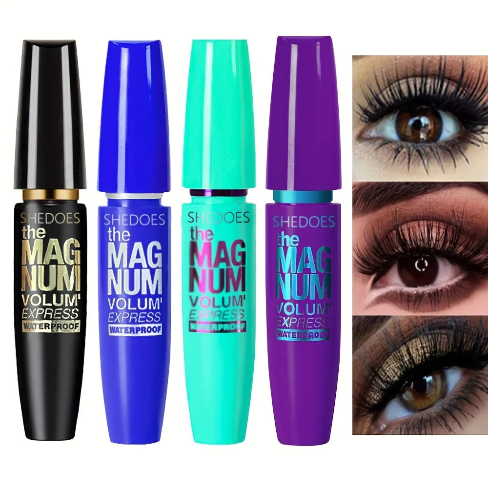 4D Black Mascara for Thickening Lengthening Curling and Waterproof Wear