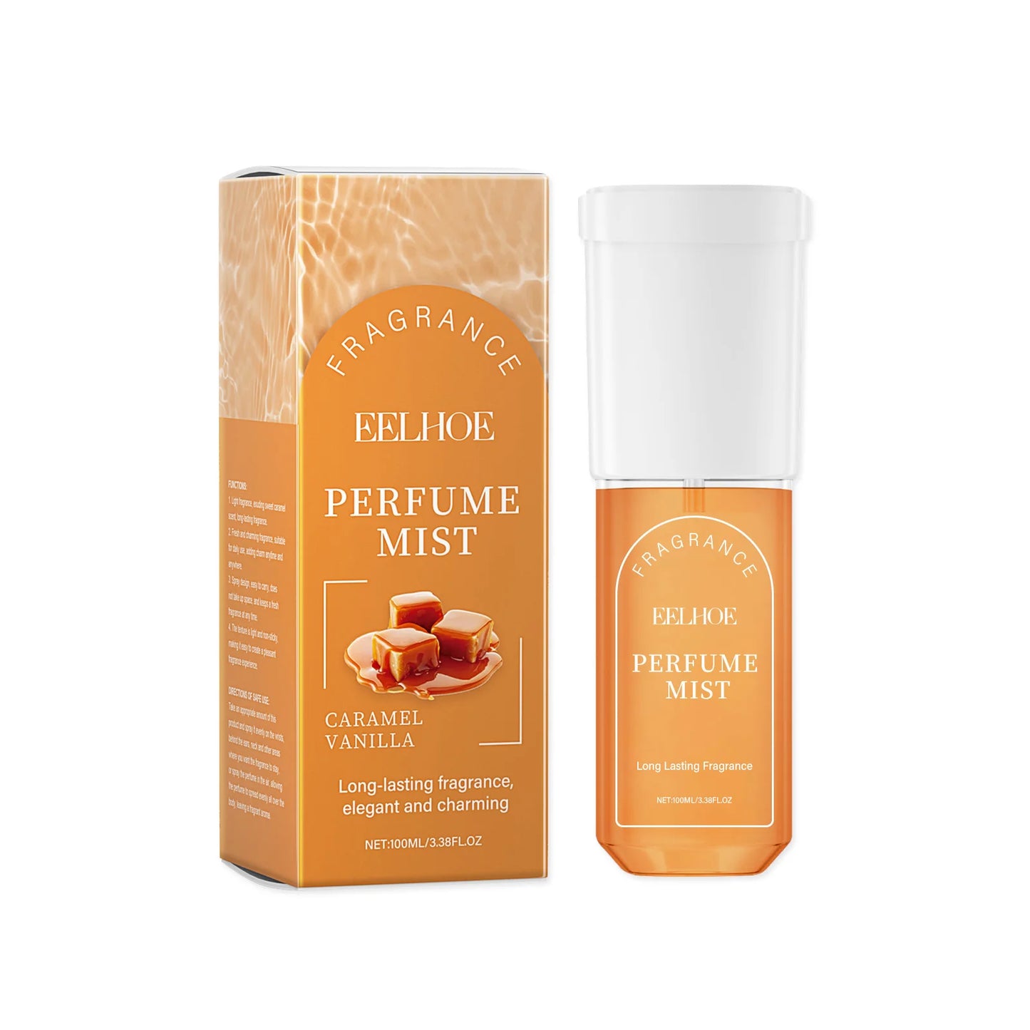 EELHOE Caramel Vanilla Body Pheromone Perfume Spray for Women 100ml