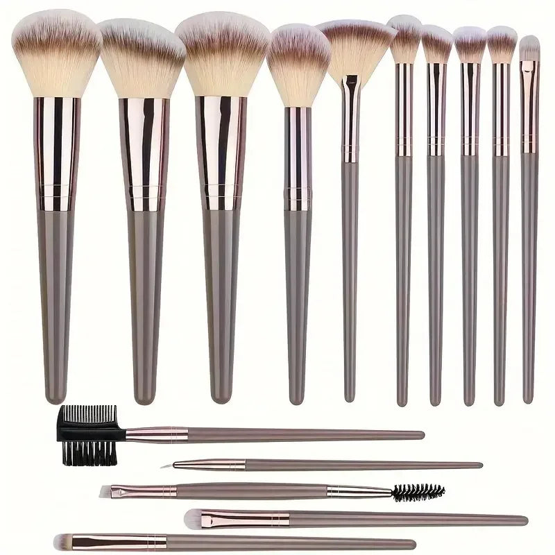 Professional Makeup Brushes Set 3 To 20 Pieces Soft Fluffy Foundation Eyeshadow Concealer Blending Kabuki Brush